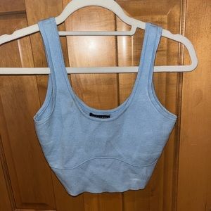 Pacsun Blue Kendall & Kylie Tank Top